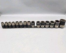 Snap On Imm 15pc 12 Drive 6-point Metric Shallow Impact Socket Set 10-27mm Snap On Imm 15pc 12 Drive 6-point Metric Shallow Impact Socket Set 10-27mm