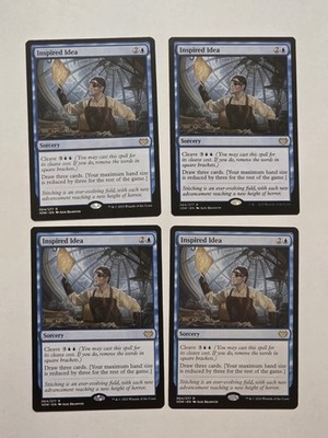 4x Inspired Idea - Crimson Vow - Near Mint - MTG