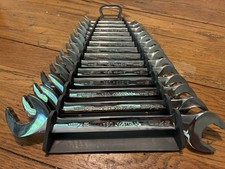 14 Pc Metric Four-way Angle Head Open-end Wrench Set 10-27mm 14 Pc Metric Four-way Angle Head Open-end Wrench Set 10-27mm