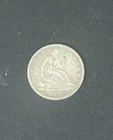 1871 Seated Liberty Silver Half Dollar 50c Semi Key Date VG Type Coin