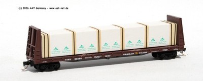 MTL MicroTrains N 54040 - 61` Bulkhead Flatcar TTPX #80280; aga NEW, ohne OVP