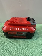 NEW Craftsman V20 20 Volt Max 4.0AH Lithium-Ion Battery CMCB204