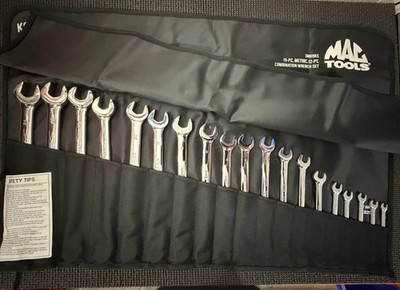 mac tools SMB19KS 19-PC. Metric Knuckle Saver Combination Wrench Set