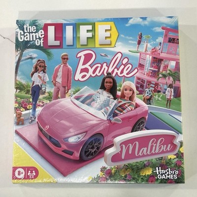 Hasbro Games The Game of Life: Barbie Edition Board Game Sealed See Description