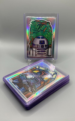 2023 Topps Chrome Star Wars Komplettes Return of the Jedi 40th Anniversary Set