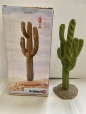 Schleich 9.5" Cactus Retired Wild West Desert Landscape Accessory 30657 Open Box