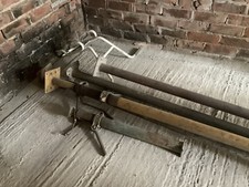 Heavy Duty Acrow Props  X 3 Approx 3 Meters Extended And 2 Strong Boys