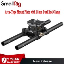 SmallRig Arca-Type Mount Plate with 15mm Dual Rod Clamp For Arca-Swiss 6761