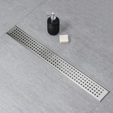 SaniteModar 30" Linear Shower Drain 304 Stainless Steel with Removable Grate new