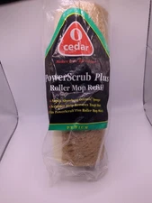 O Cedar PowerScrub Plus Roller Mob Refill 2002 Item #646 Fits Mop #641 NEW NOS