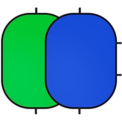 Selens 59 x 39.3 in Green Screen Backdrop for Photography, 2-in-1 Green Blue