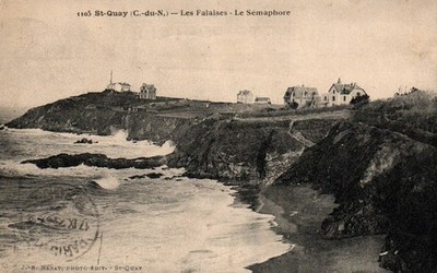 CPA 22 - SAINT-QUAY (C. d'Armor) - 1105. Les Cliffes - Le Séaphore
