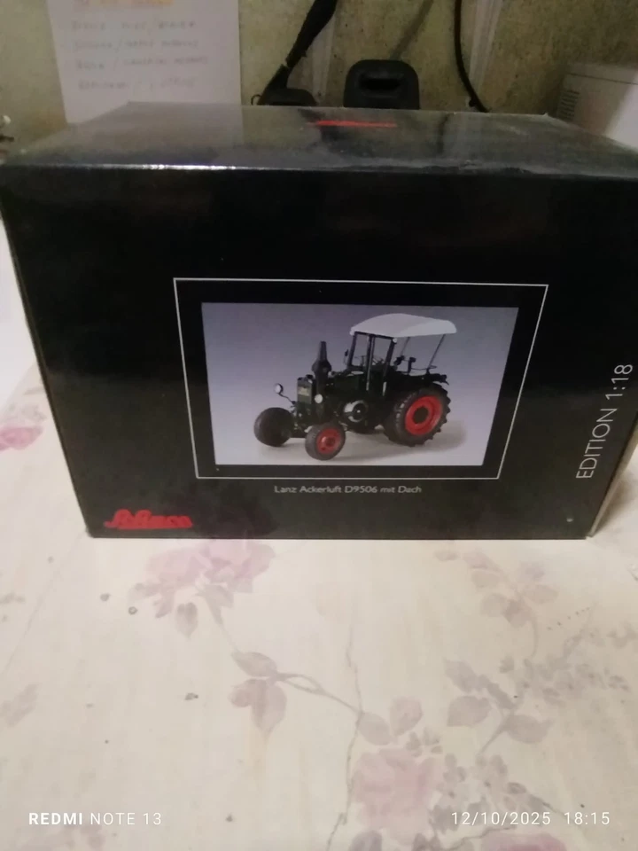 tractor lanz 1.18 verde de schuco nuevo caja original - Imagen 4 de 4