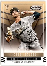 Philip Pfeifer 2015 Panini Contenders School Colors #44 Vanderbilt Commodores