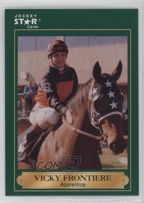 1991 Horse Star Jockey Star Cards Vicky Frontiere #89 0c4