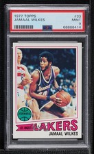 1977-78 Topps White Back Jamaal Wilkes #33 PSA 9 MINT HOF 14t3