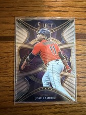 Jose Ramirez 2022 Panini Select Baseball Phenomenon Insert  Cleveland Guardians