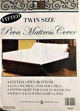 Better Home PEVA Fitted Mattress Cover Protector Waterproof Dust Free Bed Twin