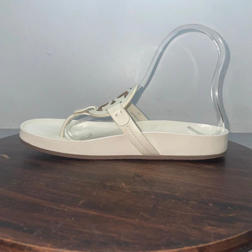 Sandalias Miller Cloud para mujer TORY BURCH talla US 6 marfil/blanco roto 81032 Foto 2 de 4