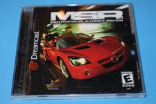 METROPOLIS STREET RACER FOR SEGA DREAMCAST COMPLETE & TESTED! MSR