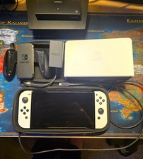 Nintendo Switch OLED Model Console + Carry Case (Used) No HDMI