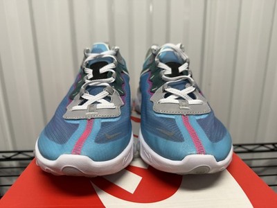 Nike React Element 87 Running Shoes Royal Tint Blue Grey AQ1090-400 Mens 10.5 React Element 87  main image 2