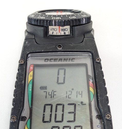 Oceanic Pro Plus 2 SCUBA Dive Air Integrated Computer, Compass Air & Nitrox 5560 - Picture 10 of 13