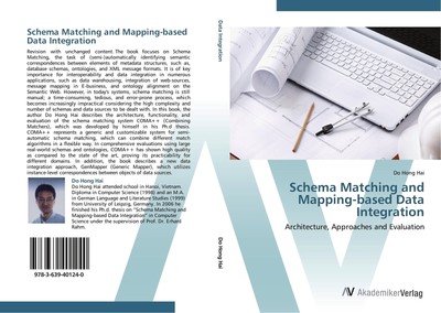 Schema Matching and Mapping-based Data Integration Do Hong Hai