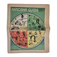 1983 Kenosha Guide Area Chamber of Commerce 4 Season Travel Newspaper