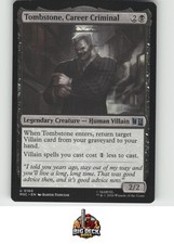 Tombstone, Career Criminal (0160) Commander: Marvel Super Heroes 160 MTG NM/M