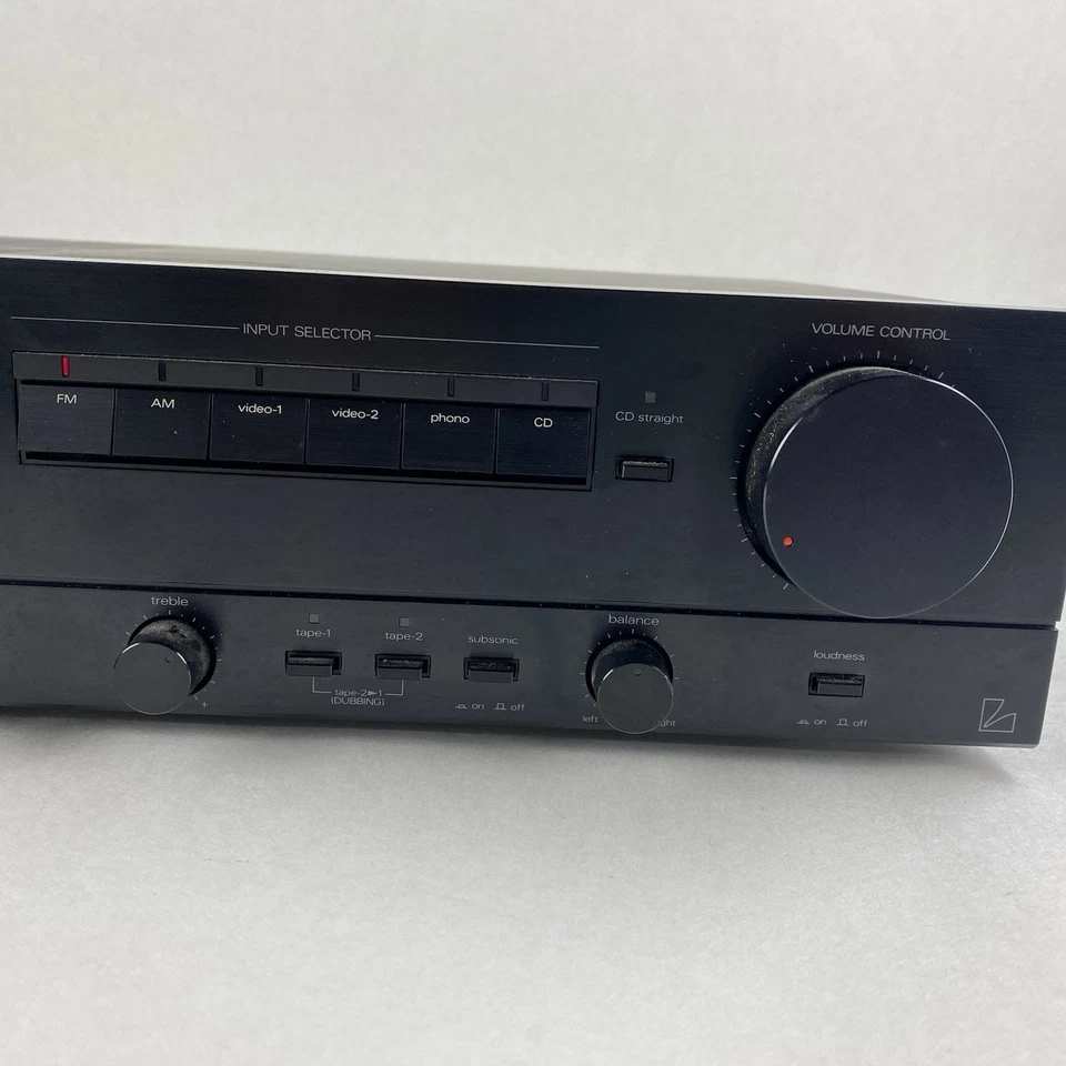 Luxman R-113 Digital Synthesizer AM/FM Stereo Receiver Tested - Image 4 of 4