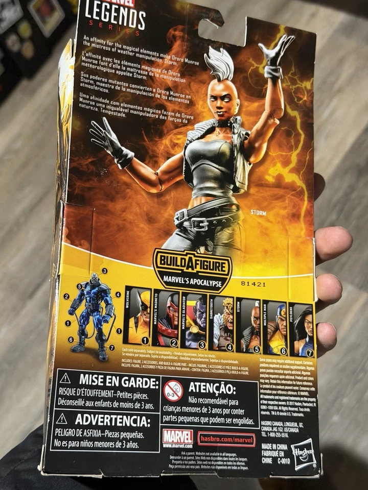 Marvel Legends Apocalypse Storm X-Men Nuevo en Caja Completo Foto 2 de 4