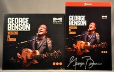 George BENSON Live Weekend in LONDON w- AUTOGRAPH / Signed  2020 CD New LAST One