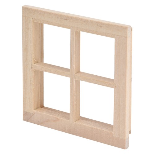 Odoria Fenêtre Miniature 1/12 Meuble Accessoire Maison de Poupée