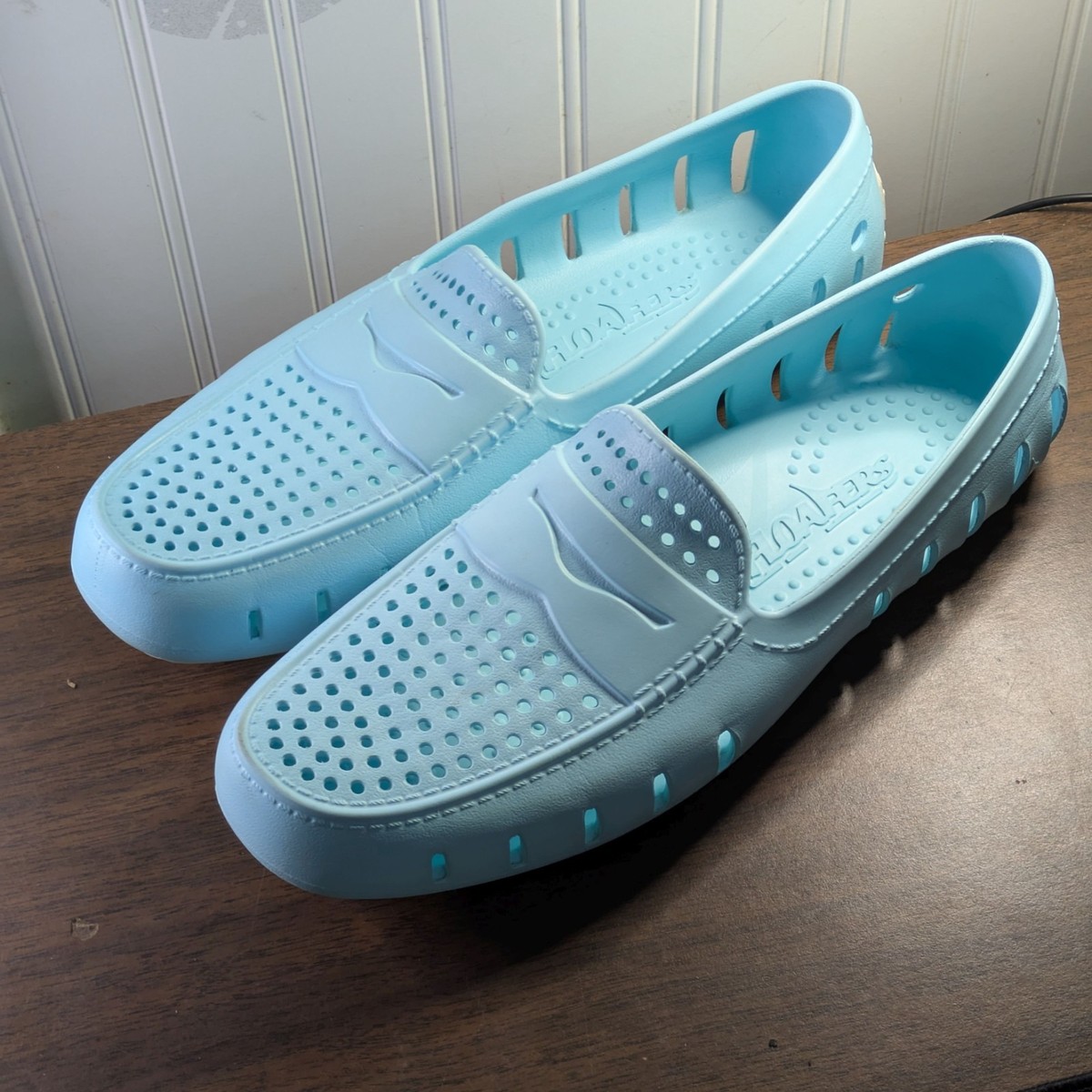 Floafers Country Club Driver Mens Size 13 Sea Blue Casual  display picture 3