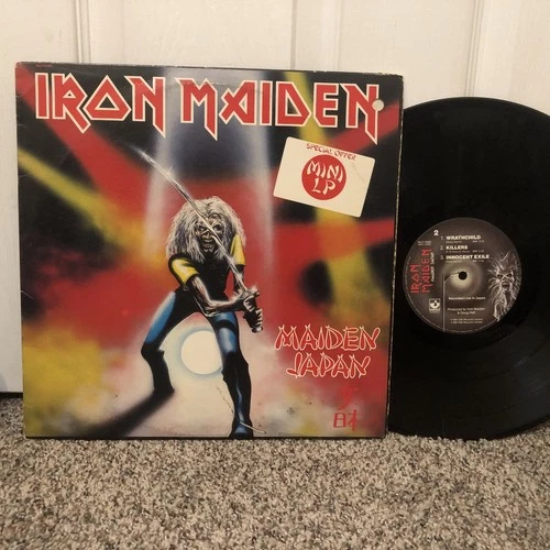 Iron Maiden Maiden Japan Mini LP 1981 MLP-15000 Harvest Records Vinyl Metal Hard