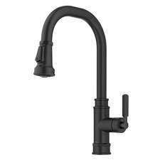 Kraus KPF-4101 Allyn 1.8 GPM 1 Hole Pull Down Kitchen Faucet - Black