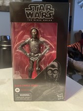 Star Wars The Black Series 0-0-0  Triple Zero  6-Inch Action Figure In Stock