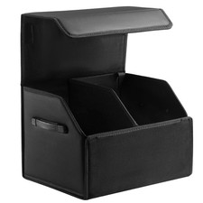 Black Car Trunk Organizer Medium Suv Sedan Storage Solutions With Dividers Black Car Trunk Organizer Medium Suv Sedan Storage Solutions With Dividers