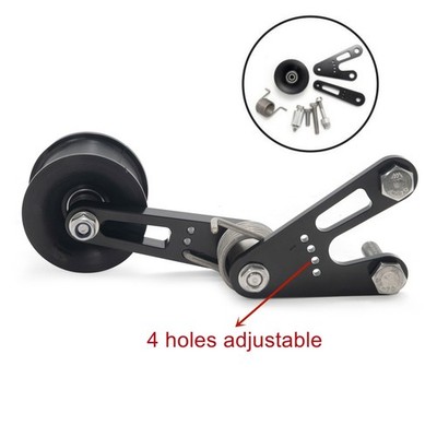 Adjustable Chain Tensioner Footpeg Roller 4 Holes For Yamaha Raptor 700R 13-25