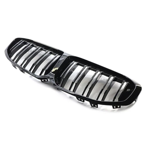 Barra de parachoques parrilla de riñón negra brillante para BMW Serie 1 F40 2019-21 estilo M4 - Imagen 4 de 10