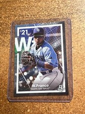 2021 Bowman Platinum Baseball Precious Elements # PE-12 Wander Franco