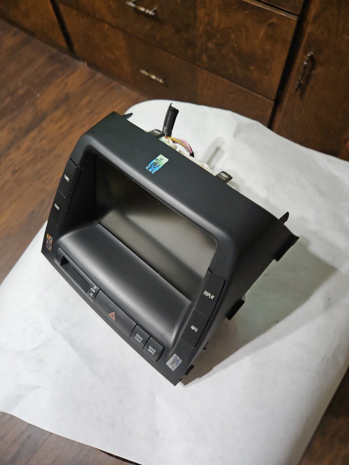 2006 2009 TOYOTA PRIUS MFD INFO DISPLAY TOUCH SCREEN LCD MONITOR 86110