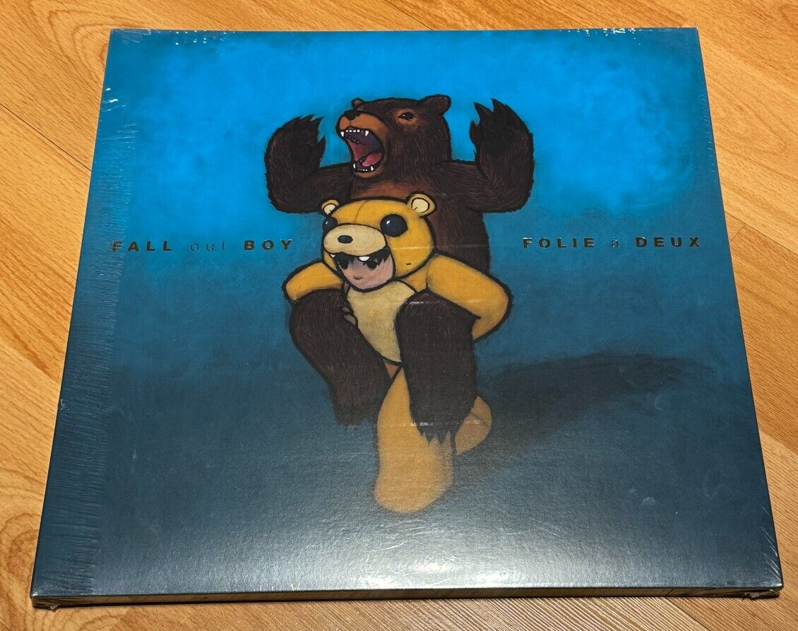 FALL OUT BOY FOLIE A DEUX 15TH ANNIVERSARY LIMITED EDITION BLUE