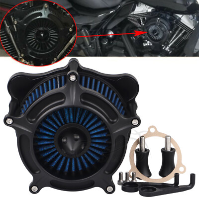 Spike Air Cleaner Intake Filter For Harley Touring Electra Glide Softail Dyna US