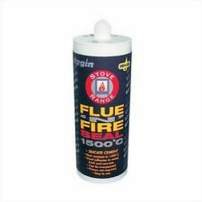 Regin Flue 'n' Fire Seal - Hitzebeständiger Silikonzement 150 ml