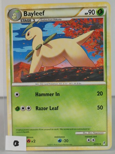 Bayleef - Richiamo delle Leggende - 40/95 - Singoli - Pokemon TCG - U - Foto 7 di 36