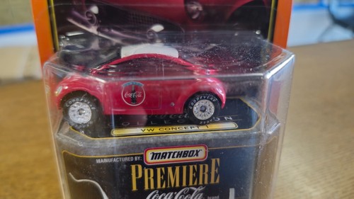 1999 Matchbox Premiere Collection S1 VW Concept 1 'Coca-Cola' w/RR - Picture 2 of 3