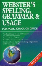 Websters Spelling, Grammar and Usage - Paperback By Geddes  Grosset - GOOD