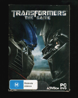 Transformers The Game for Windows XP/Vista PC NEW SEALED BOX Australia Release